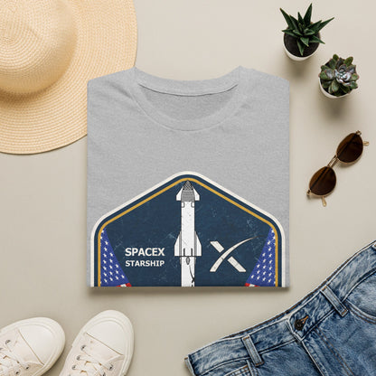 SpaceX Starship Badge T-Shirt
