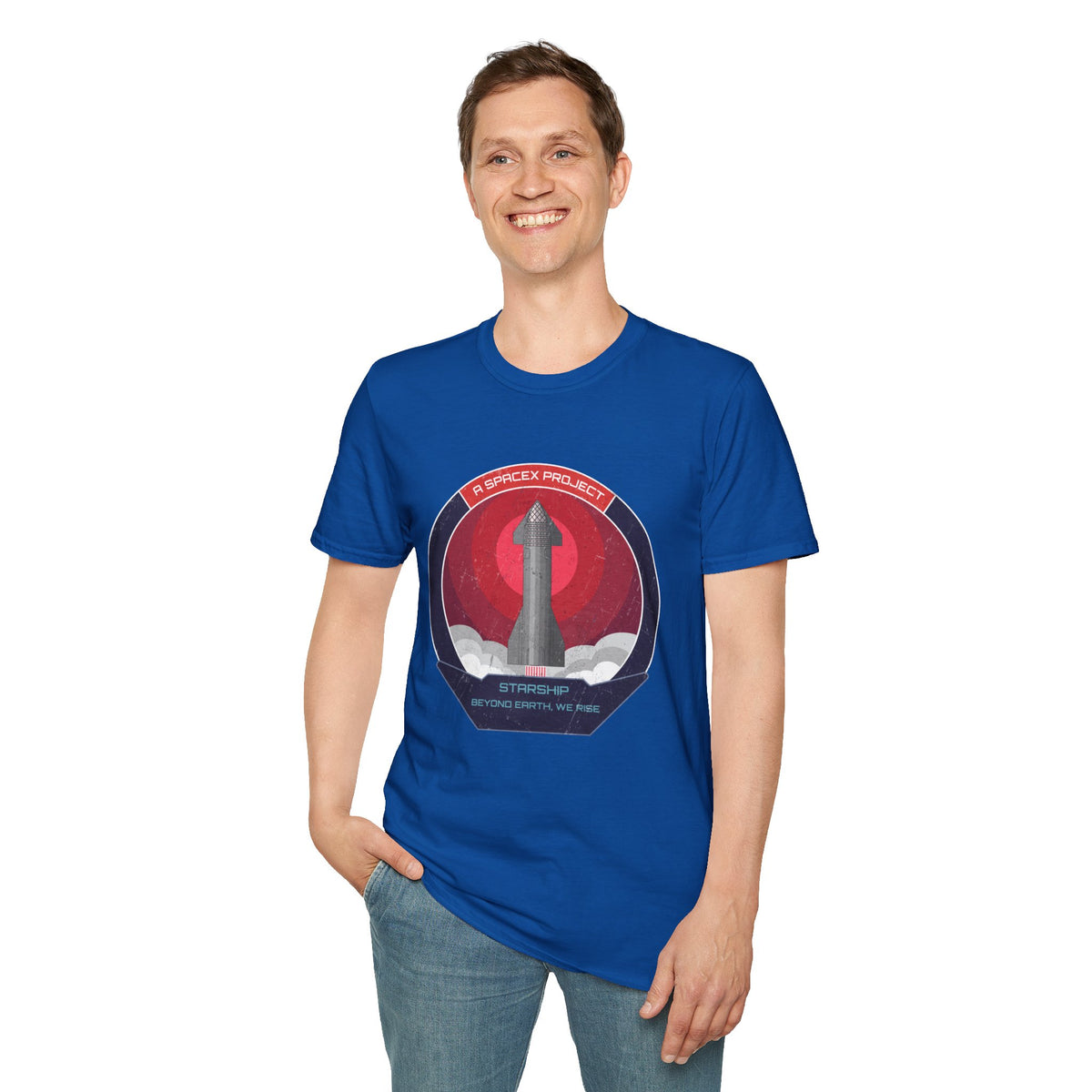 Starship: Beyond Earth, We Rise - T-Shirt