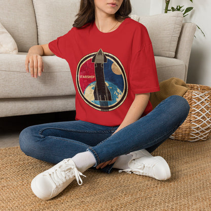 Starship Rocket Badge T-Shirt