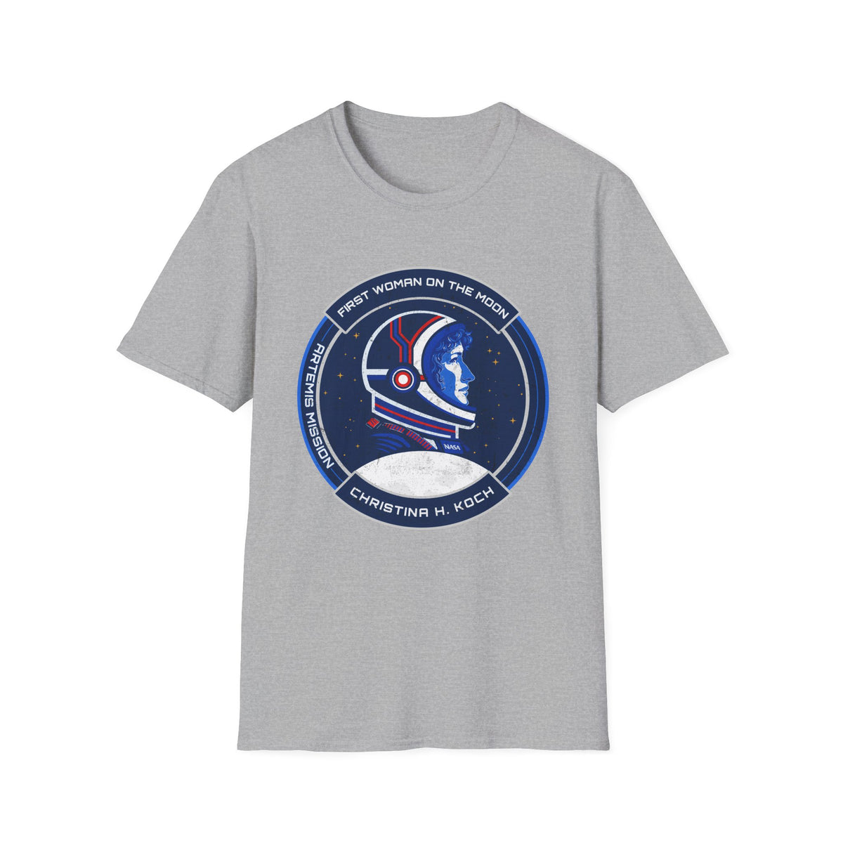 Christina H. Koch: First Woman On The Moon (Artemis Mission) T-Shirt