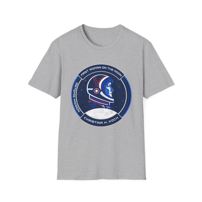 Christina H. Koch: First Woman On The Moon (Artemis Mission) T-Shirt