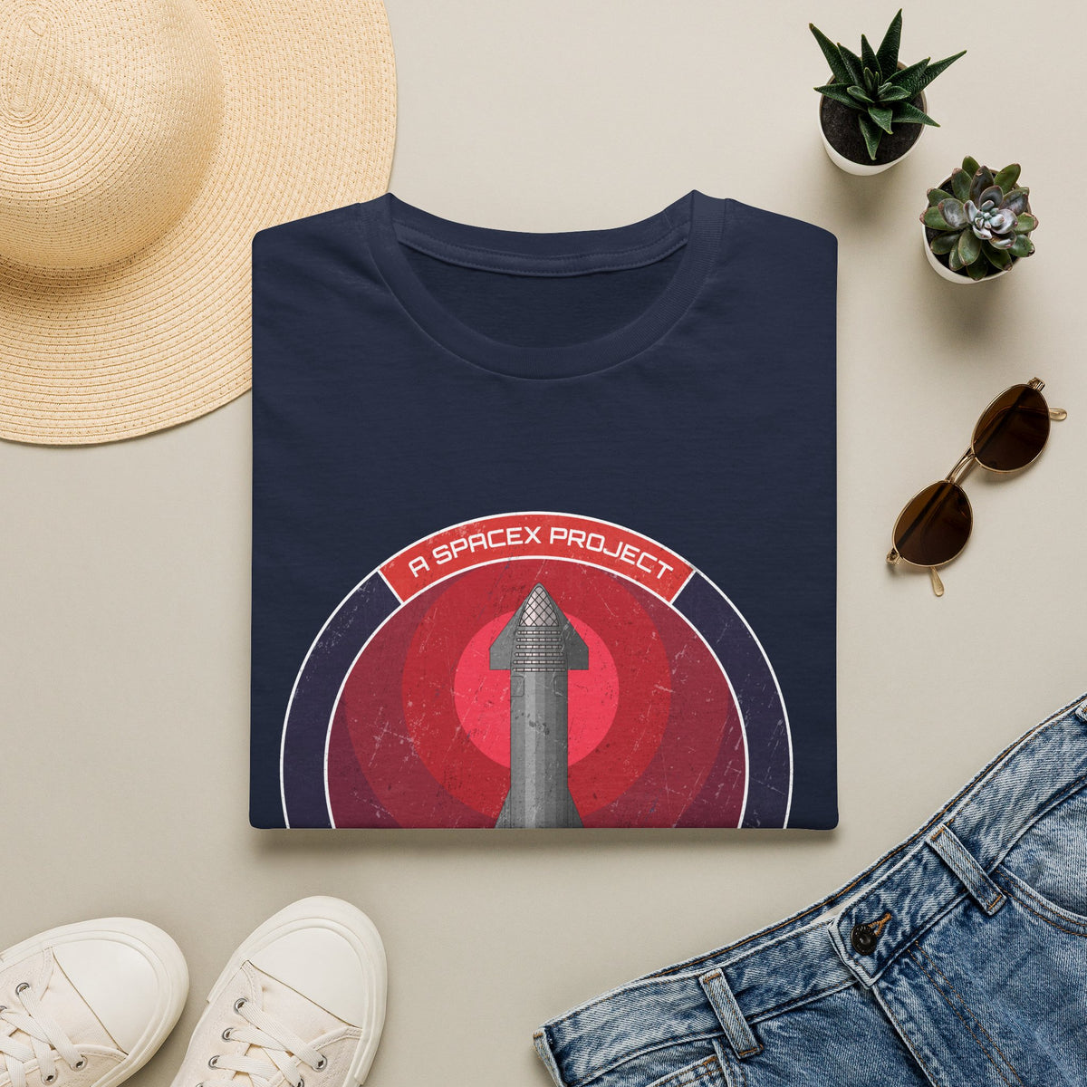 Starship: Beyond Earth, We Rise - T-Shirt