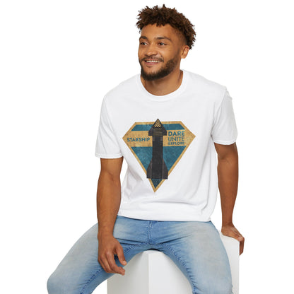 SpaceX-Starship: Dare. Unite. Explore. T-Shirt