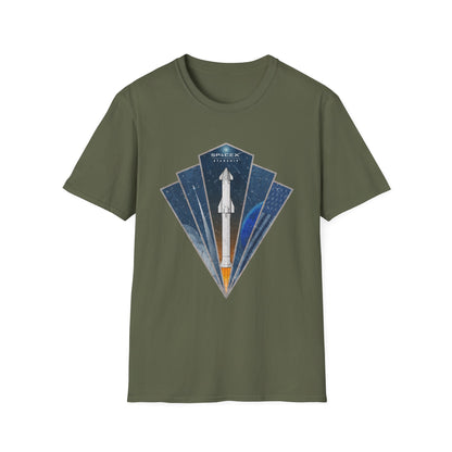 Starship Rocket Badge T-Shirt