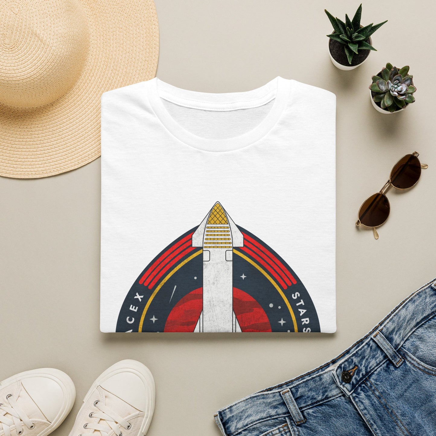 SpaceX-Starship: Nothing Can't Stop Us Now. T-Shirt
