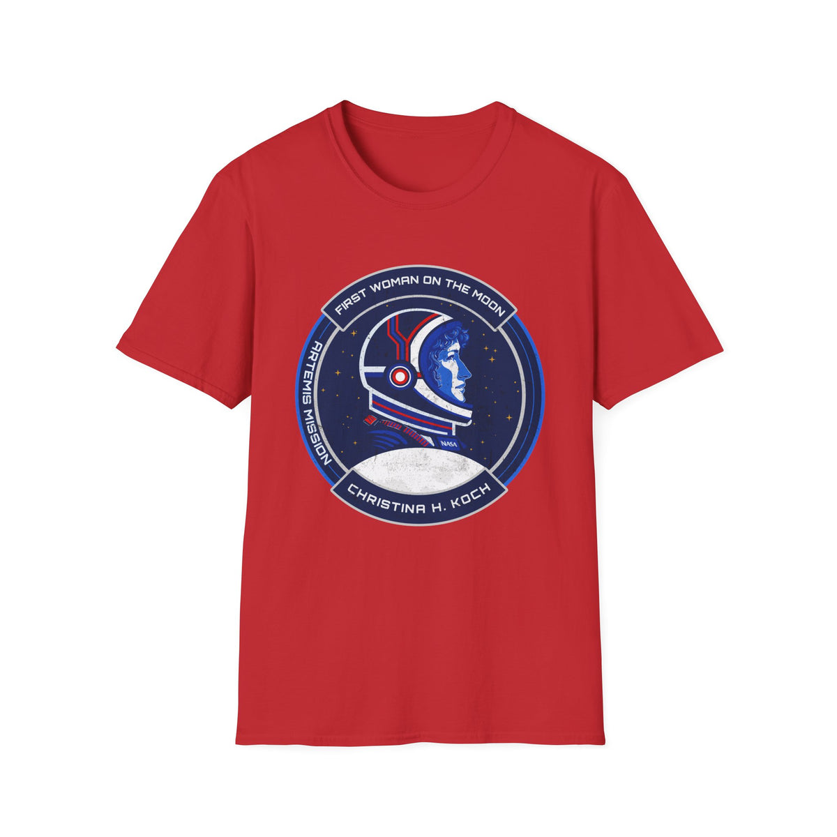 Christina H. Koch: First Woman On The Moon (Artemis Mission) T-Shirt