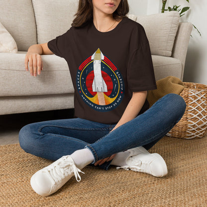 SpaceX-Starship: Nothing Can't Stop Us Now. T-Shirt