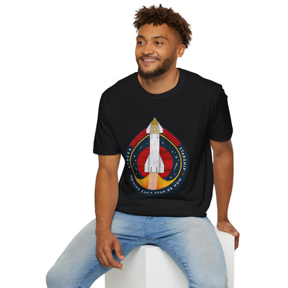 SpaceX-Starship: Nothing Can't Stop Us Now. T-Shirt