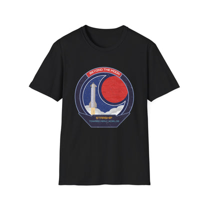 Starship: Beyond The Moon. Toward Many Worlds T-Shirt
