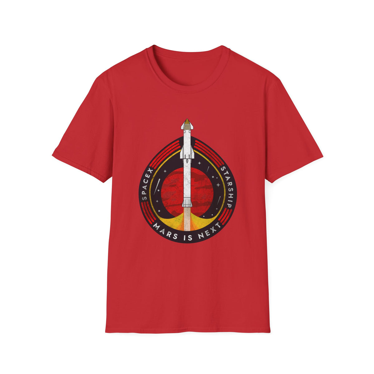 SpaceX-Starship: Mars is Next. T-Shirt