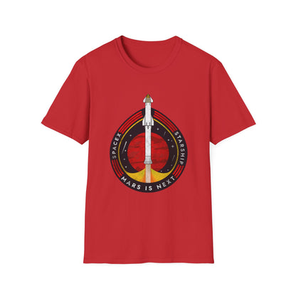 SpaceX-Starship: Mars is Next. T-Shirt