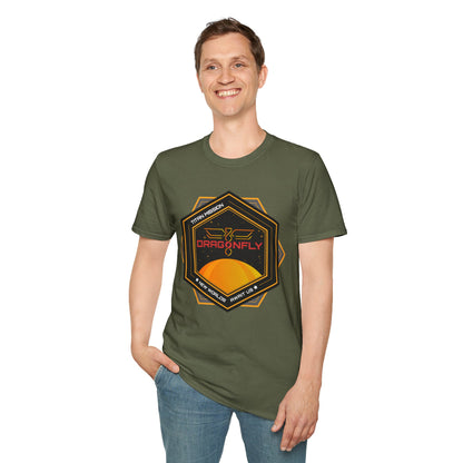 Dragonfly: Titan Mission. New Worlds Await Us T-Shirt