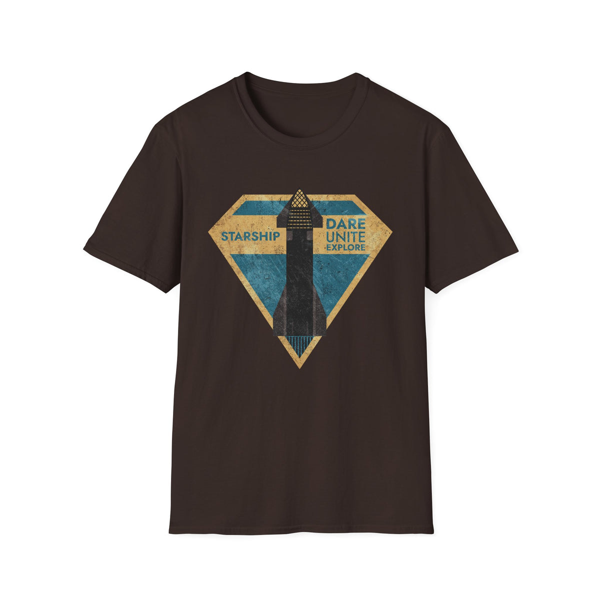 SpaceX-Starship: Dare. Unite. Explore. T-Shirt