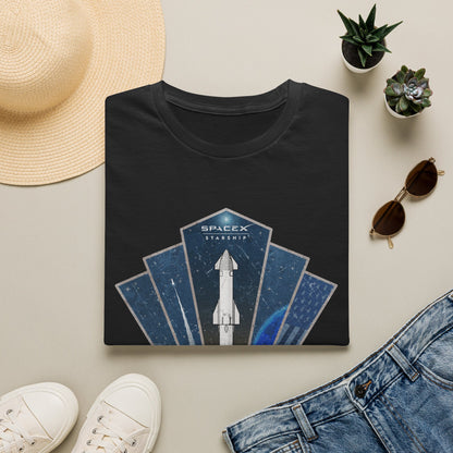 Starship Rocket Badge T-Shirt