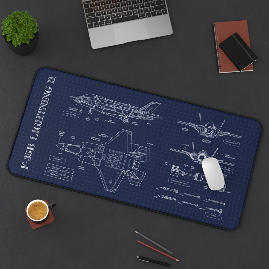 F-35 Desk Mat