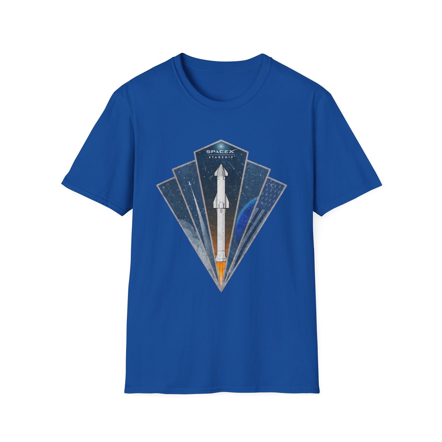 Starship Rocket Badge T-Shirt