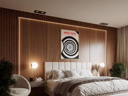 New York Guggenheim Staircase and Skylight Poster