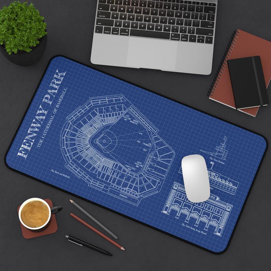 Fenway Park Desk Mat