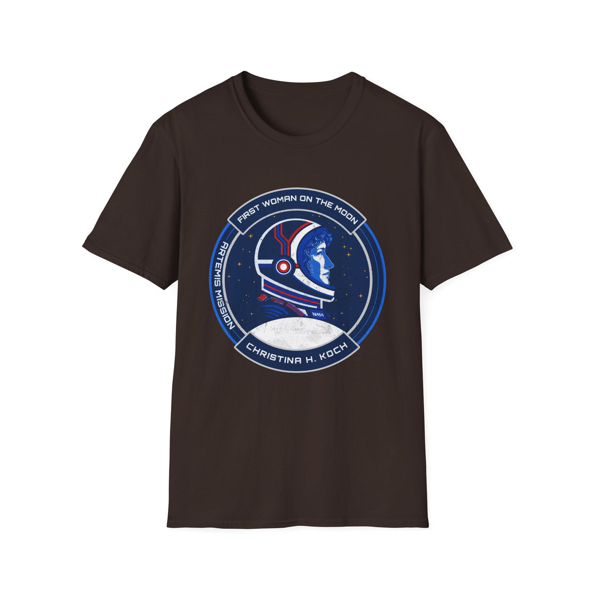 Christina H. Koch: First Woman On The Moon (Artemis Mission) T-Shirt