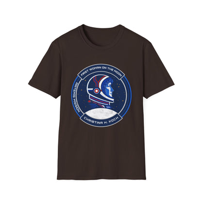 Christina H. Koch: First Woman On The Moon (Artemis Mission) T-Shirt