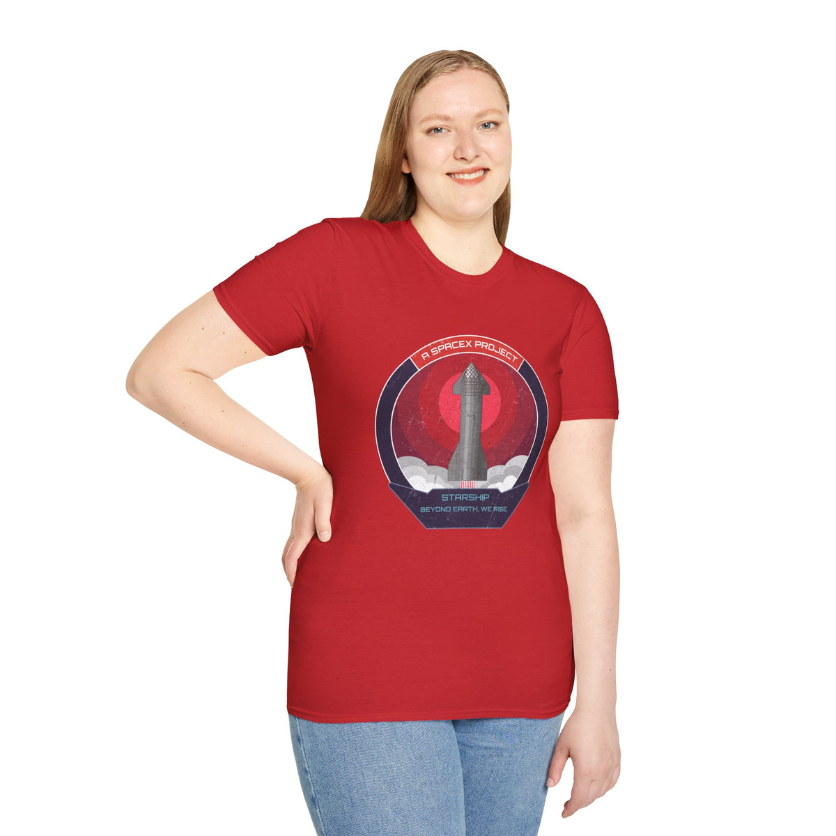 Starship: Beyond Earth, We Rise - T-Shirt