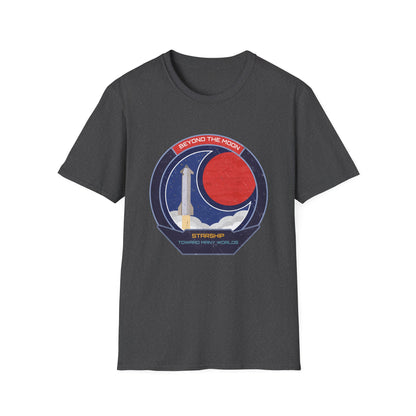 Starship: Beyond The Moon. Toward Many Worlds T-Shirt