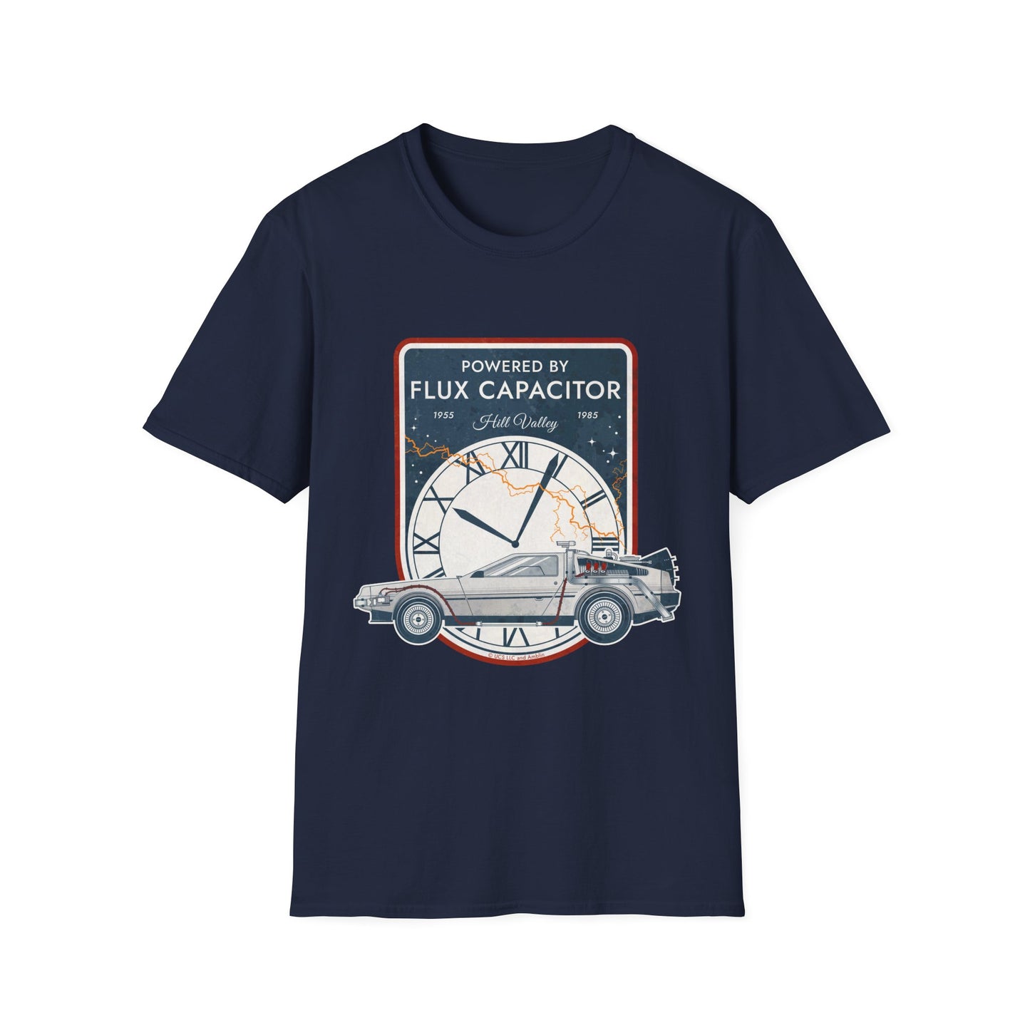 Back to the Future - Powered by Flux Capacitor T-Shirt