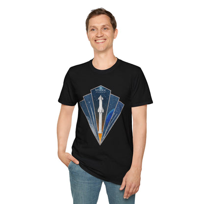 Starship Rocket Badge T-Shirt