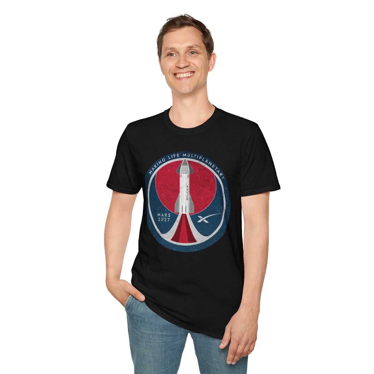 SpaceX Mars 2027: Making Life Multiplanetary - T-Shirt