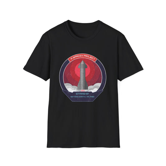 Starship: Beyond Earth, We Rise - T-Shirt