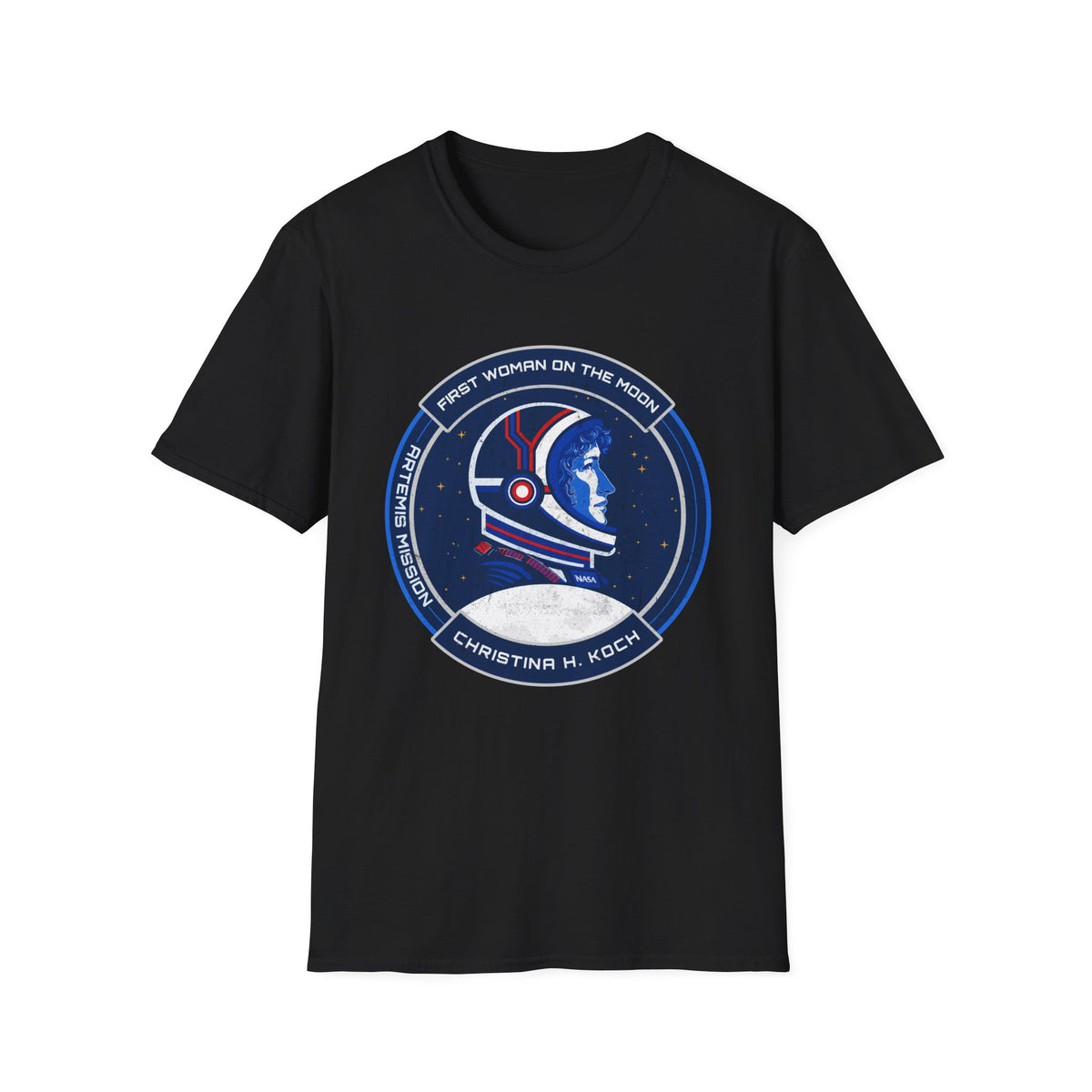 Christina H. Koch: First Woman On The Moon (Artemis Mission) T-Shirt