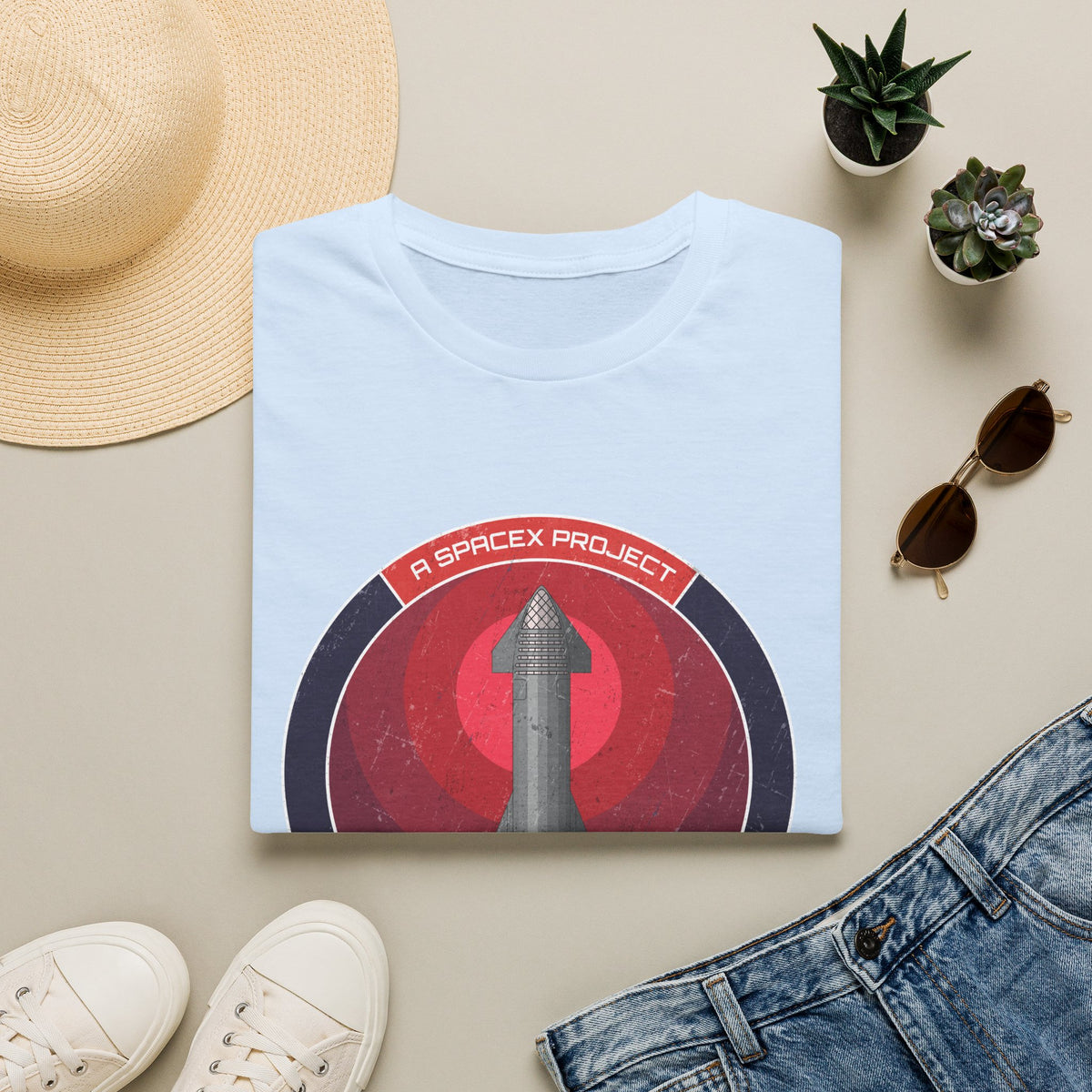 Starship: Beyond Earth, We Rise - T-Shirt