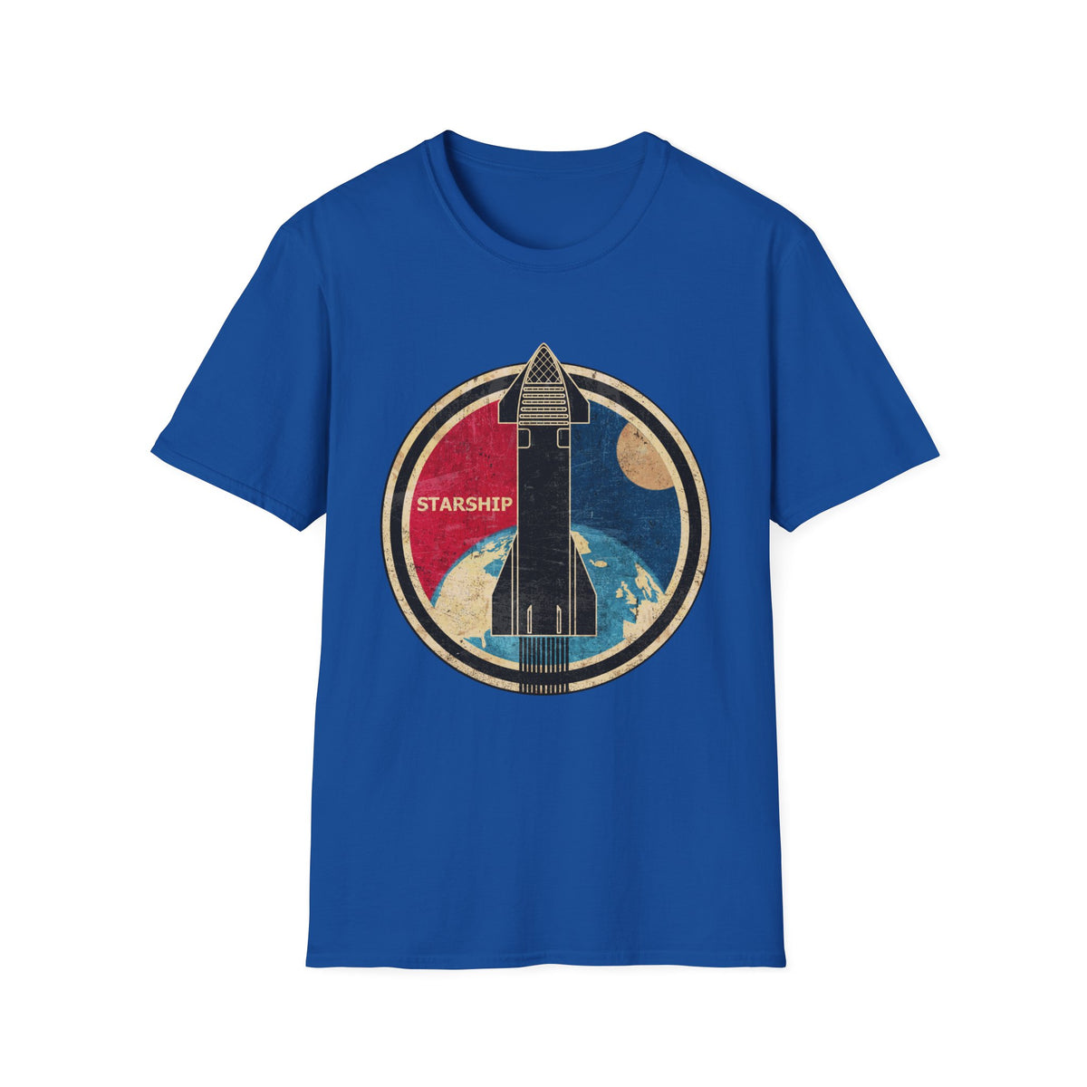 Starship Rocket Badge T-Shirt