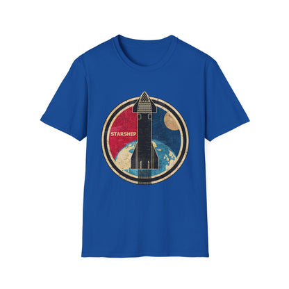 Starship Rocket Badge T-Shirt