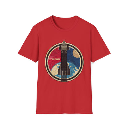 Starship Rocket Badge T-Shirt