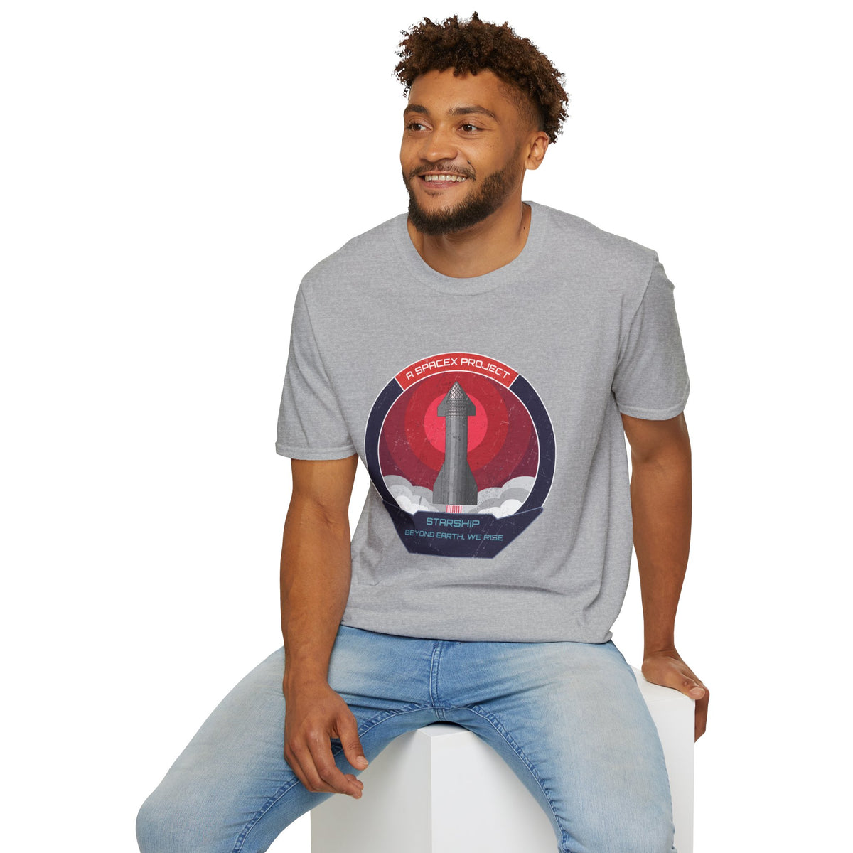 Starship: Beyond Earth, We Rise - T-Shirt