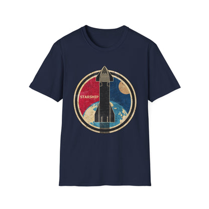 Starship Rocket Badge T-Shirt