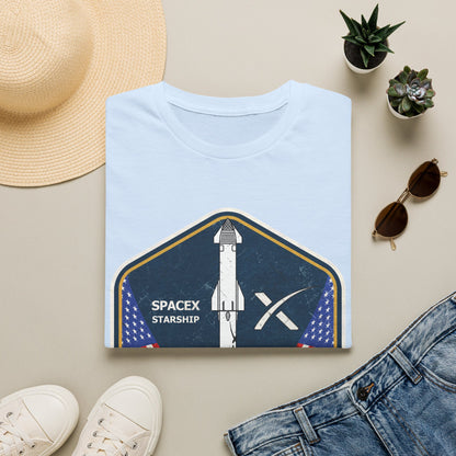 SpaceX Starship Badge T-Shirt