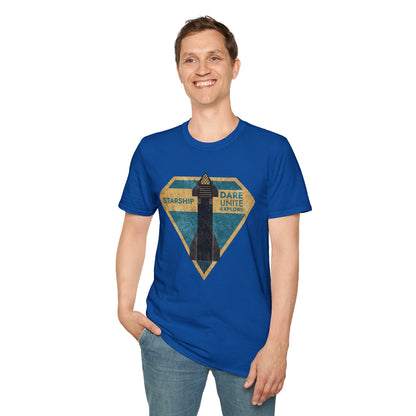 SpaceX-Starship: Dare. Unite. Explore. T-Shirt
