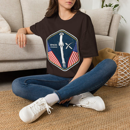 SpaceX Starship Badge T-Shirt