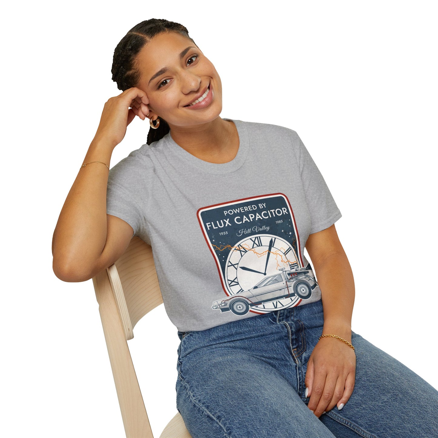 Back to the Future - Powered by Flux Capacitor T-Shirt