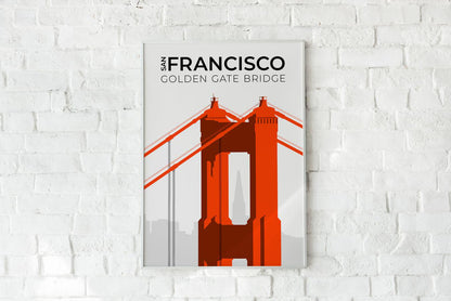 San Francisco Golden Gate Bridge Poster