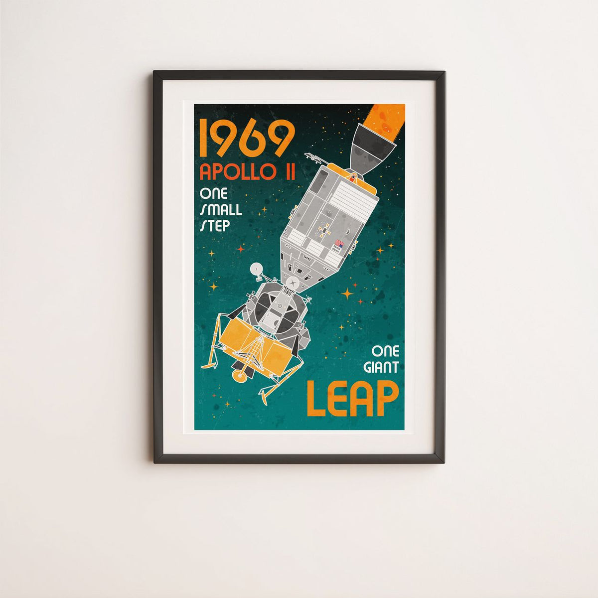 Apollo 11 (Retro) Poster