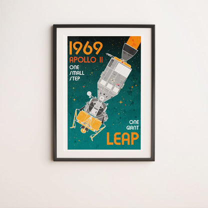 Apollo 11 (Retro) Poster