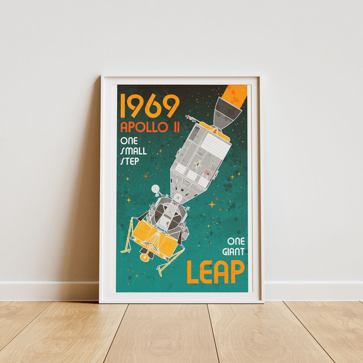 Apollo 11 (Retro) Poster