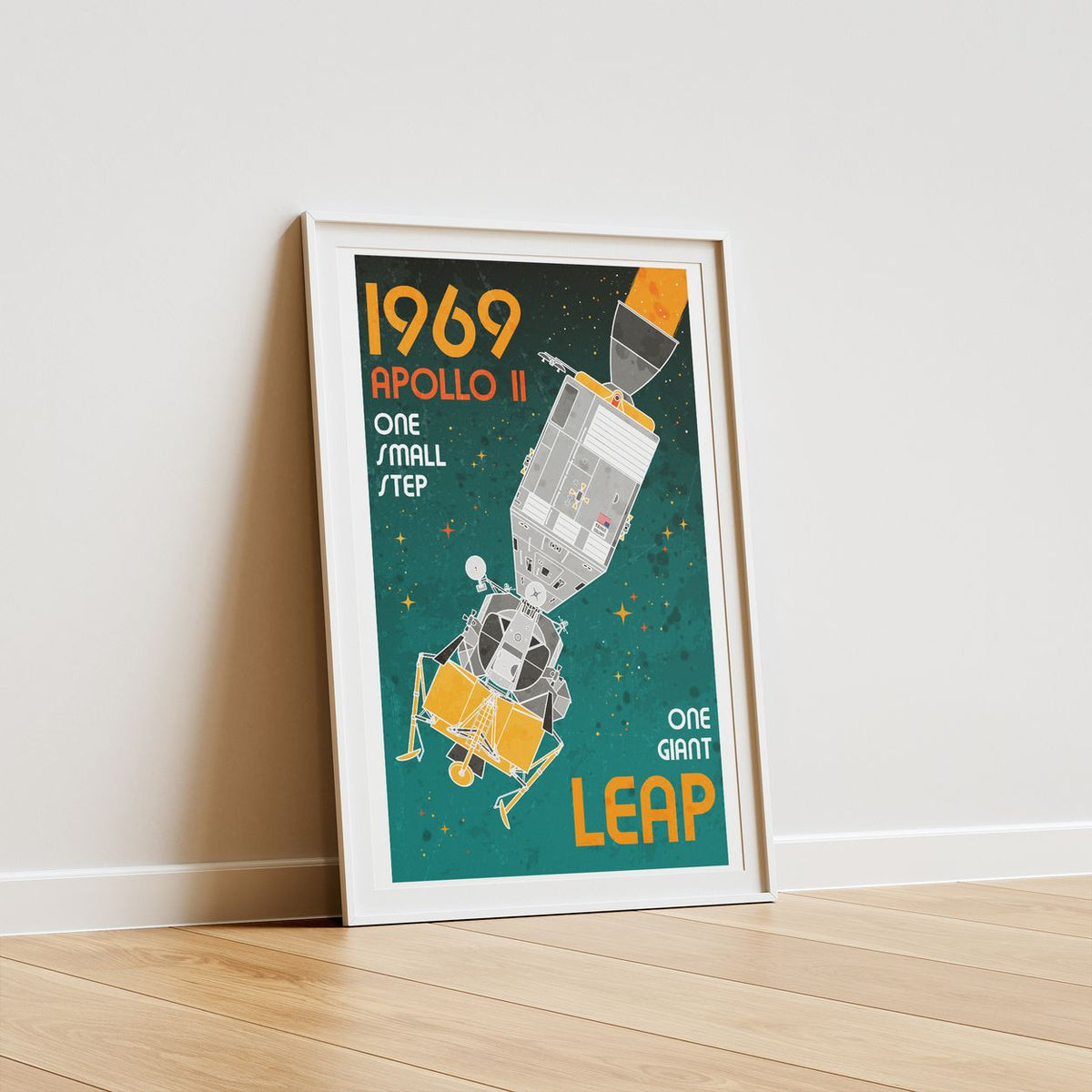 Apollo 11 (Retro) Poster