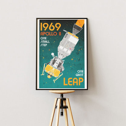 Apollo 11 (Retro) Poster