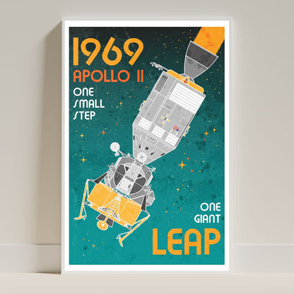 Apollo 11 (Retro) Poster
