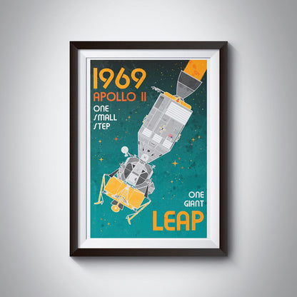 Apollo 11 (Retro) Poster