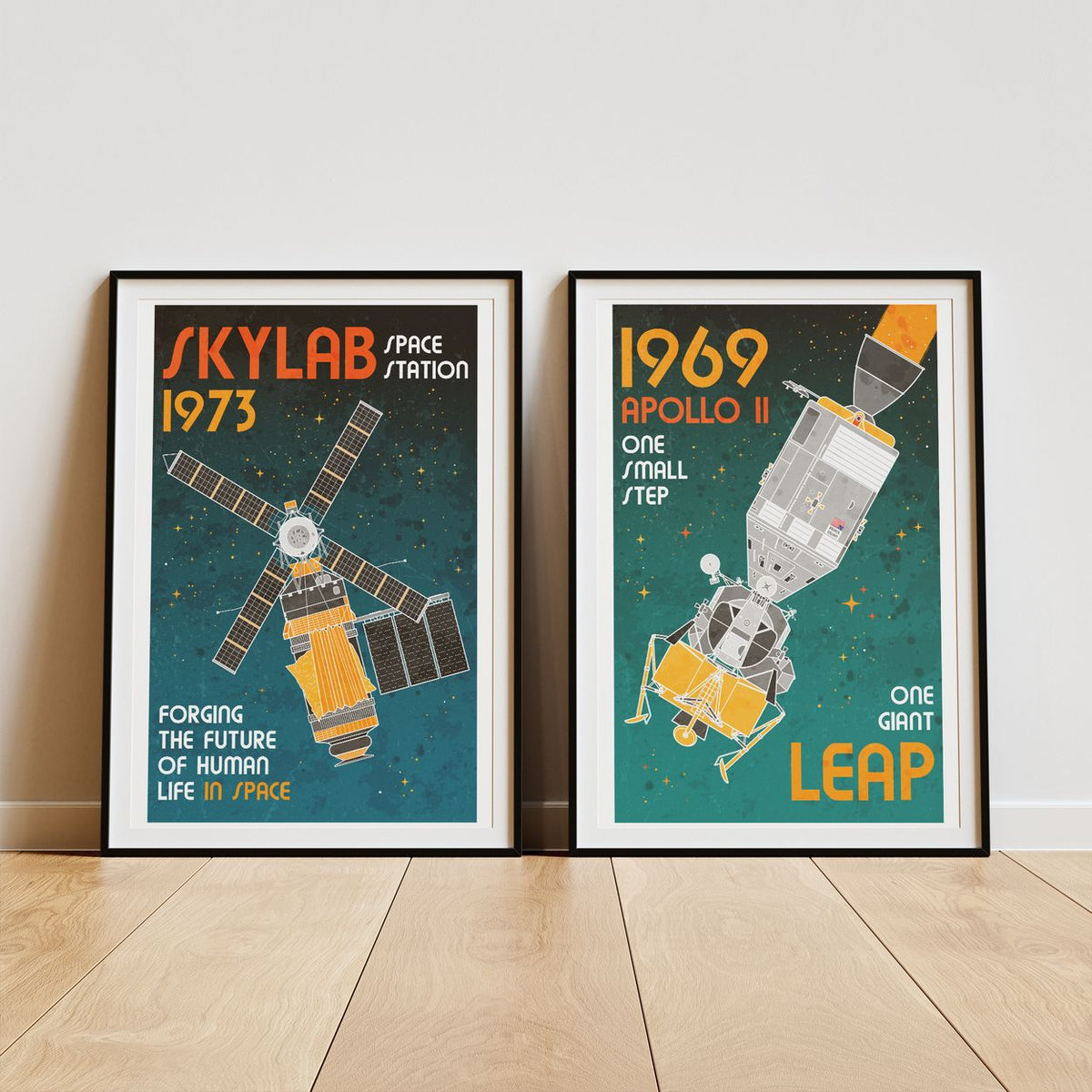 Skylab Space Station (Retro) Poster